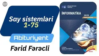Say sistemləri 1-75 | İnformatika test toplu 2025