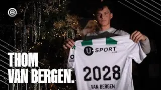 THOM VAN BERGEN tekent bij tot 2028!