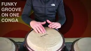 Video Congas 23: Funky Pattern on one Conga
