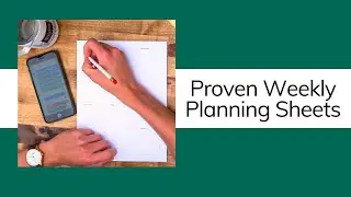 Origami Day Weekly Planning Sheet