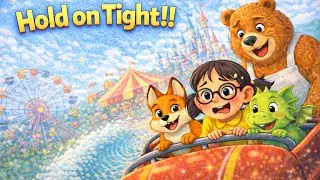 What Will Happen at the Theme Park? 🎡 | A Magical Adventure with Friends #kidsstories