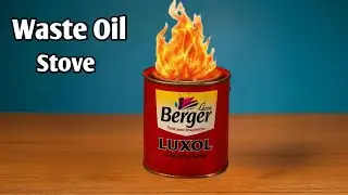 Diy waste oil burner Heater Waste Oil Heater Simple for Winter