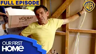Wrong Wall Wiring & An Incorrect Bathtub Threaten Bathroom Build! | S1E10 | Our First Home