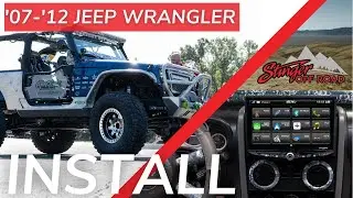 2007 - 2011 Stinger HEIGH10 Jeep Wrangler JK Radio Replacement Kit Installation