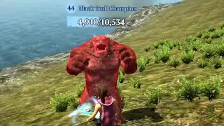 Evil Lands - Black Troll Champion
