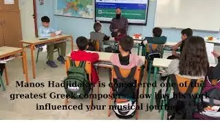 Interview a Local Musician, Fotis Mpatzakas - 3rd Primary School of Drama