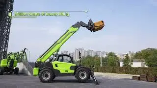ZOOMLION ACCESS telehandlers on full display!
