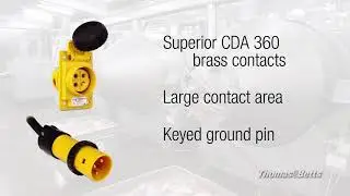 Russellstoll&reg; Pin and Sleeve Interconnection System