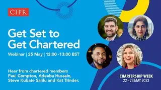 Get Set to Get Chartered webinar