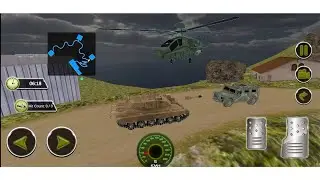 Offroad Us Army Transporter cargo truck driver Update - Dealing With Car Tanks | Android Gameplay