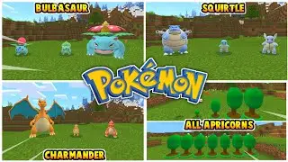 DENGAN ADDON INI KITA BISA NGESPAWN POKEMON DI MCPE!! | WORK DI MCPE V 1.16.100+