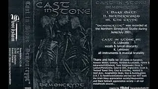 Cast In Stone - Demoncrypt (Full Cassette Rip; 2001) [Doom/Black Metal]
