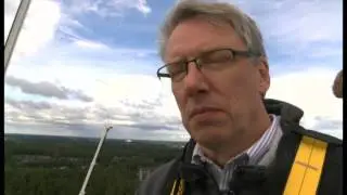 Bronto Skylift aerial platforms / BBC News