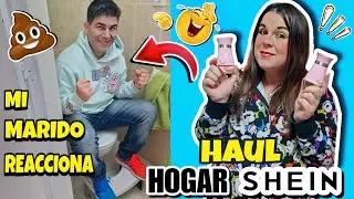HAUL SHEIN HOME 🛍 🏠  Mi MARIDO REACCIONA a mi compra para el HOGAR