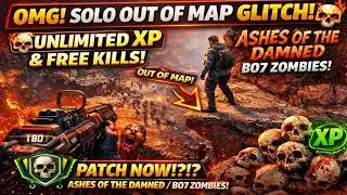 SOLO OUT OF MAP GLITCH 😱 | ASHES OF THE DAMNED BO7 ZOMBIES – UNSTERBLICH & FREE KILLS!