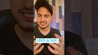 What is HSN code and SAC no. #shorts #hsncode
