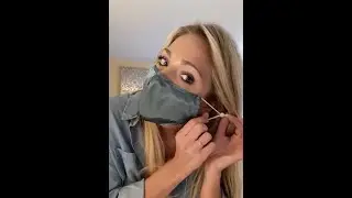 Satin Face Masks by Hang Accessories