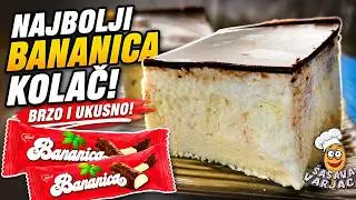 KREM-BANANICA KOLAČ