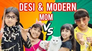 Desi Mom VS Modern Mom | Daily Routine Activities | Fun And Comedy Chaska