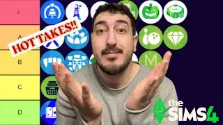 Ranking every Game and Stuff packs in The Sims 4! *HOT TAKES*