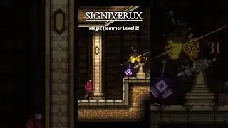 Signiverux Magic Hammer! #gamingshorts #metroidvania #games #signiverux #indiegame #gameplay