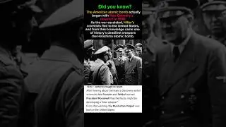 The Shocking Truth: America&rsquo;s Atomic Bomb Began with Nazi Germany&rsquo;s 1938 Research #ww2  #usa