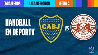 🤾‍♀️ Boca jrs.🆚 Colegio Ward - Liga Honor Caballeros - Fecha 4