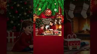 История пряничного поезда 🍪🚂 Милая рождественская короткометражка! #Короткометражки