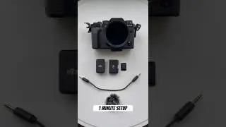 60 seconds step-by-step: set up your DJI Mic with your camera (Fujifilm) #shorts