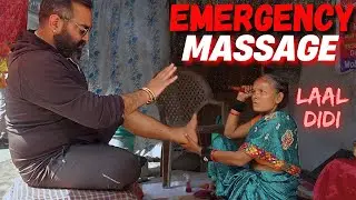 99% Cant Handel This Asmr Leg Massage... Can you? Laal Didi clam her as sister of Laal Baba