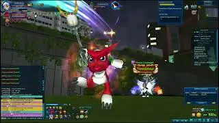 Digimon Masters Online: Shoutmon vs Gulus