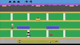 Keystone Kapers Atari 2600 Gameplay - Fast-Paced Retro Police Action