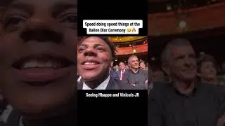 ishowspeed barking at messi ballon dor#football #trending #ballondor #ballondorwinner #messi