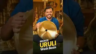 Kerala Traditional Uruli Wash Basin &ndash; Customizable for Homes, Hotels & Restaurants!