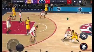 NBA LIVE Showdown game Wizards vs random real person