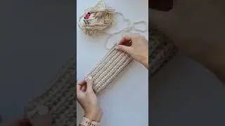 Crochet easy gloves #shorts #crochet #gloves #pakcreativechannel