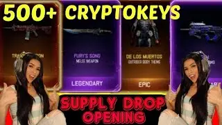 BLACK OPS 3: 500 + CRYPTOKEYS SUPPLY DROP OPENING (COD BO3 500 + CRYPTOKEYS)