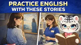 APRENDE INGLÉS B2 CON HISTORIAS COTIDIANAS🛒🎨 | Improve Your Listening | SallyLessons