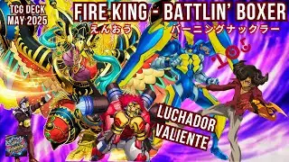 🔥Fire King + Battlin' Boxer🔥| Replays + Decklist | TCG 2025 YuGiOh #Yugimpossible
