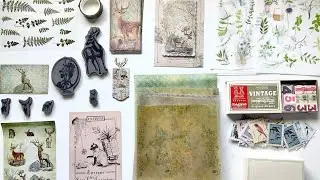 Vintage junk journal supplies: Your Creative Studio unboxing