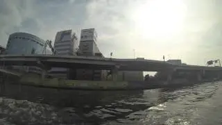 Hotaluna - Onride at Sumida River from Asakusa to Odaiba (60FPS)