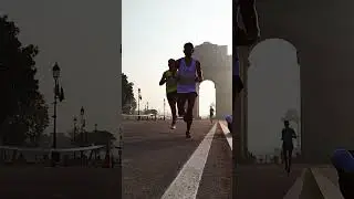 Running around India Gate is always a beautiful experience! ❤🤌🏻#shorts
