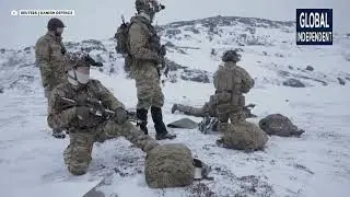 Danish Troops Train In Greenland During Arctic Endurance Exercise