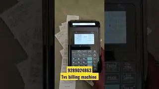 TVs Billing Machine with free billing Software|| #pos #billingsoftware #pointofsale #printer