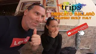 Mercato Ballar&ograve; Street Food Palermo Sicily Italy