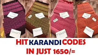 .Top Hit Karandi Codes I 3PC I Sheikh Fabrics