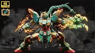 3D HOLOGRAM: ⚔️ EPIC SPACE ROBOT BATTLE - NEVER GIVE UP! 🚀