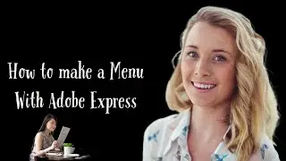 How to make a Menu With Adobe Express Crunch Tech