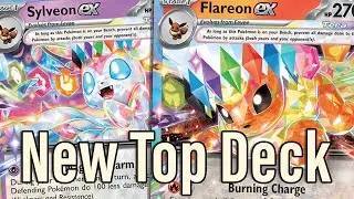 This Flareon Sylveon ex Deck is GOOD! | Journey Together Pok&eacute;mon TCG