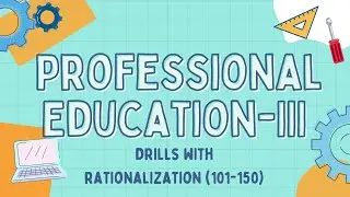 Drill 6 Professional Education Part III Board Questions I #blept2022 #let2022 #ProfEd2022